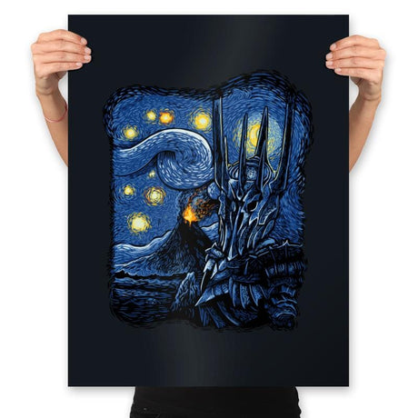 Lord Van Gogh - Prints Posters RIPT Apparel 18x24 / Black