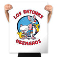 Los Ratones Hermanos - Prints Posters RIPT Apparel 18x24 / White