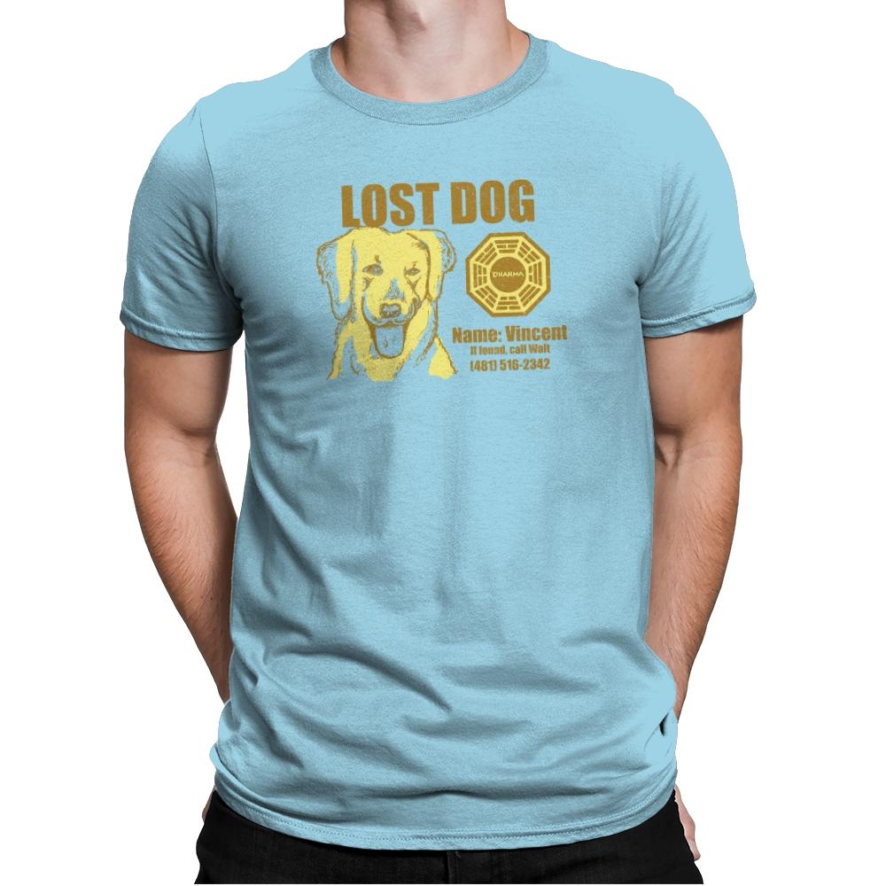 Lost Dog Exclusive - Mens Premium T-Shirts RIPT Apparel Small / Light Blue