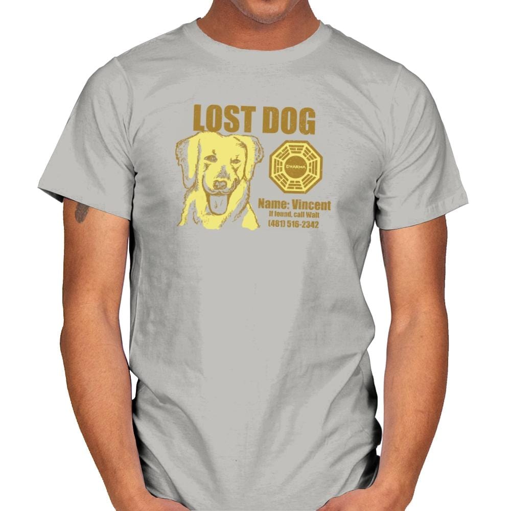 Lost Dog Exclusive - Mens T-Shirts RIPT Apparel Small / Ice Grey