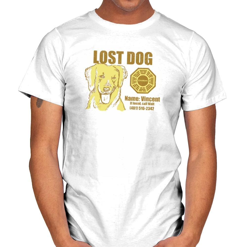 Lost Dog Exclusive - Mens T-Shirts RIPT Apparel Small / White