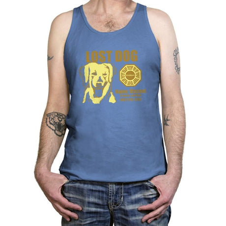 Lost Dog Exclusive - Tanktop Tanktop RIPT Apparel X-Small / Blue Triblend