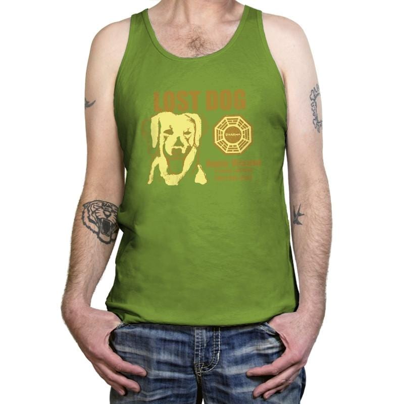 Lost Dog Exclusive - Tanktop Tanktop RIPT Apparel X-Small / Leaf