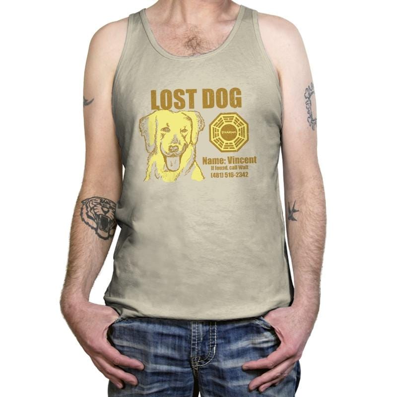 Lost Dog Exclusive - Tanktop Tanktop RIPT Apparel X-Small / Oatmeal Triblend