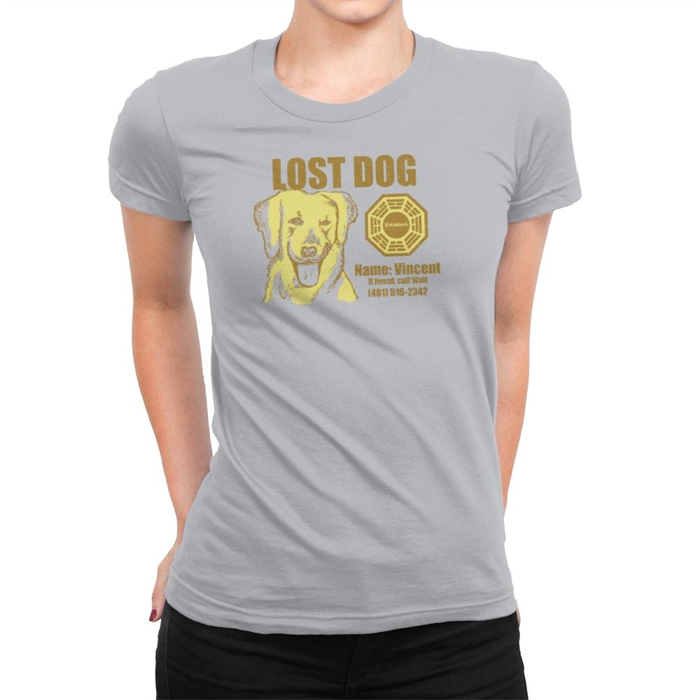 Lost Dog Exclusive - Womens Premium T-Shirts RIPT Apparel Small / Silver
