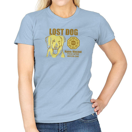 Lost Dog Exclusive - Womens T-Shirts RIPT Apparel Small / Light Blue