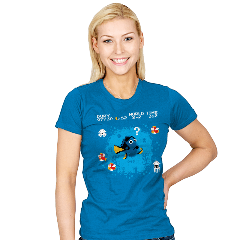 Lost in the Water Level - Womens T-Shirts RIPT Apparel