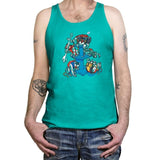 Lounging Lions Exclusive - Tanktop Tanktop RIPT Apparel X-Small / Teal