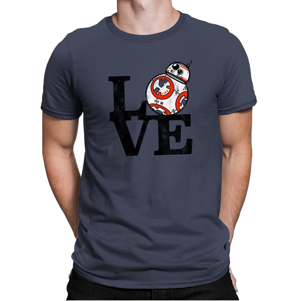 Love BB Exclusive - Mens Premium T-Shirts RIPT Apparel Small / Indigo