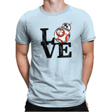 Love BB Exclusive - Mens Premium T-Shirts RIPT Apparel Small / Light Blue