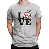 Love BB Exclusive - Mens Premium T-Shirts RIPT Apparel Small / Light Grey