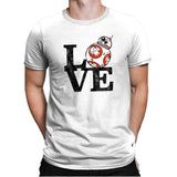 Love BB Exclusive - Mens Premium T-Shirts RIPT Apparel Small / White