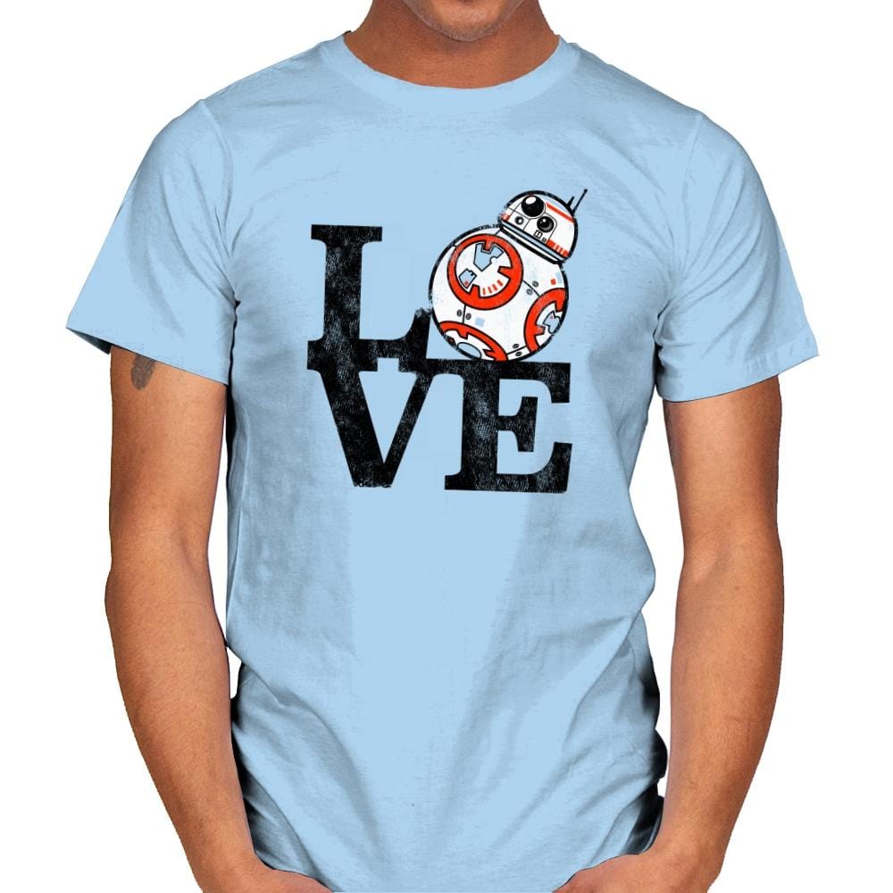 Love BB Exclusive - Mens T-Shirts RIPT Apparel Small / Light Blue