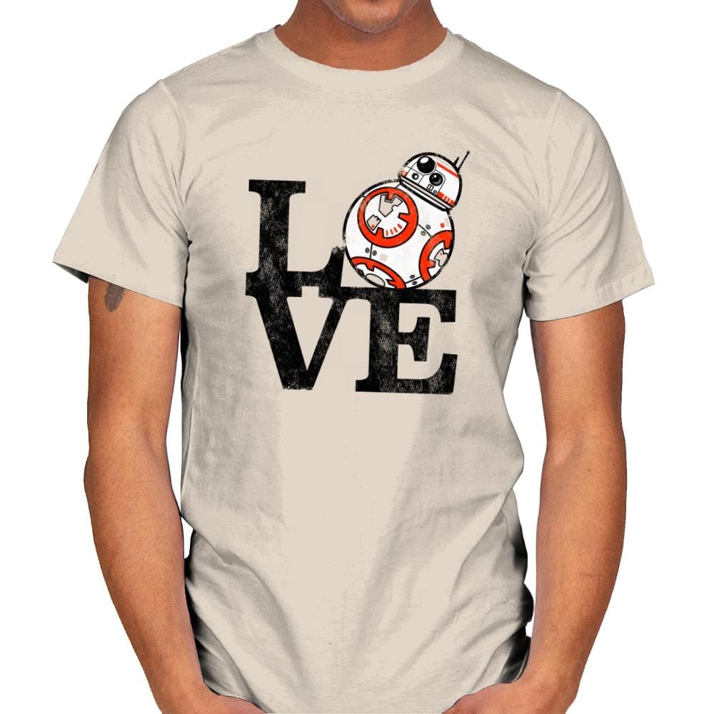 Love BB Exclusive - Mens T-Shirts RIPT Apparel Small / Natural