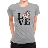 Love BB Exclusive - Womens Premium T-Shirts RIPT Apparel Small / Heather Grey