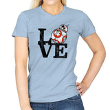 Love BB Exclusive - Womens T-Shirts RIPT Apparel Small / Light Blue