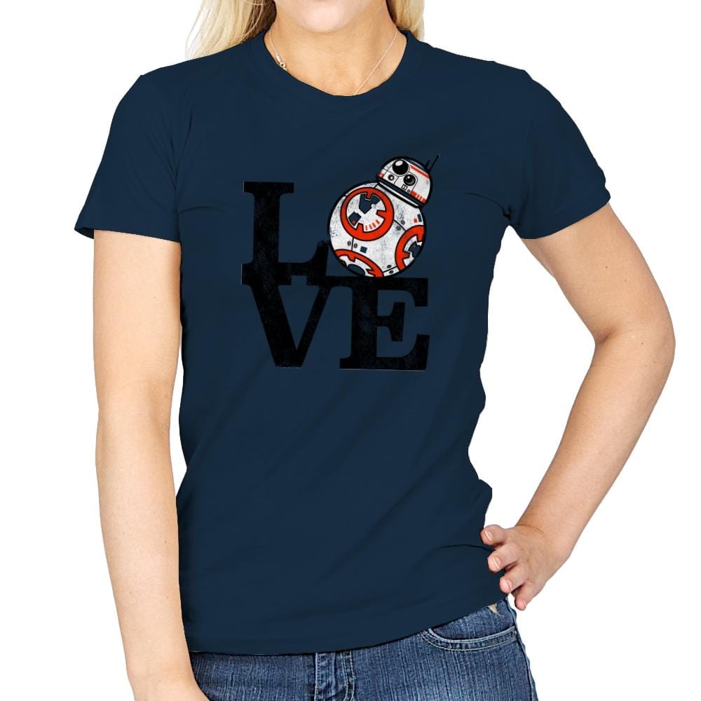 Love BB Exclusive - Womens T-Shirts RIPT Apparel Small / Navy