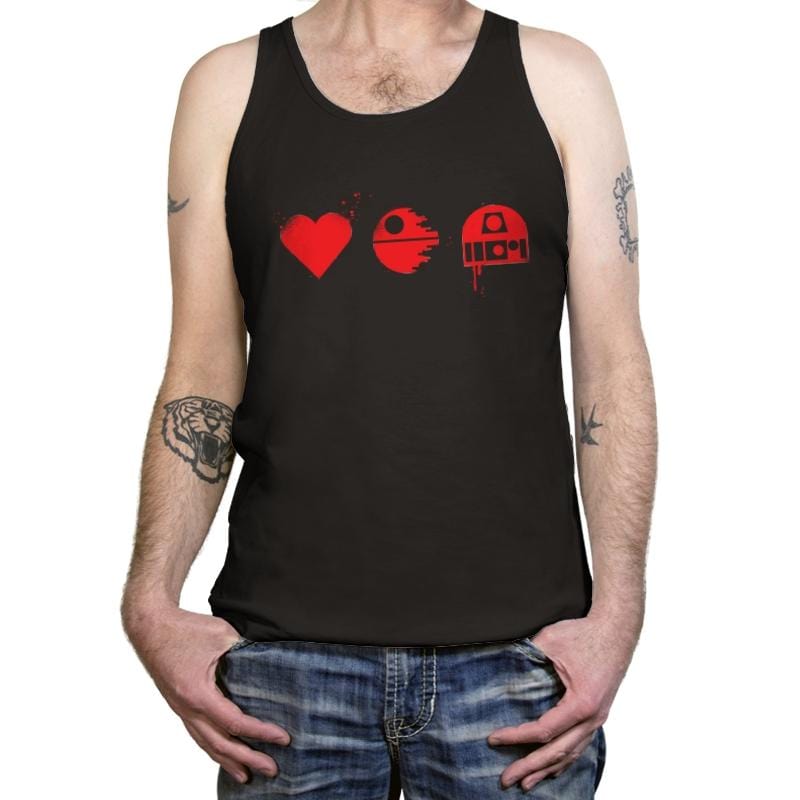 Love, Death and Droids - Tanktop Tanktop RIPT Apparel