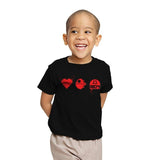 Love, Death and Droids - Youth T-Shirts RIPT Apparel X-small / Black