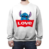 LOVE Denim - Crew Neck Sweatshirt Crew Neck Sweatshirt RIPT Apparel