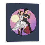 Love is in the air - Canvas Wraps Canvas Wraps RIPT Apparel 16x20 / Navy