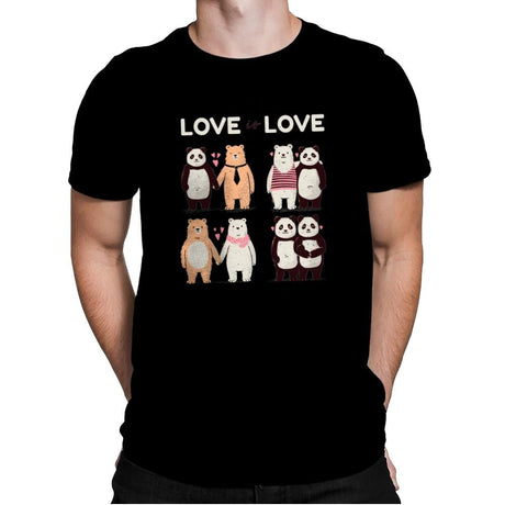 Love Is Love  - Mens Premium T-Shirts RIPT Apparel Small / Banana Cream