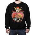 Love Kills - Crew Neck Sweatshirt Crew Neck Sweatshirt RIPT Apparel Small / Black