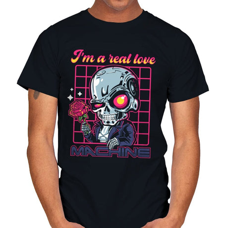 Love Machine - Mens T-Shirts RIPT Apparel Small / Black
