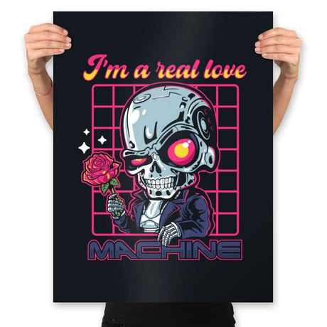 Love Machine - Prints Posters RIPT Apparel 18x24 / Black