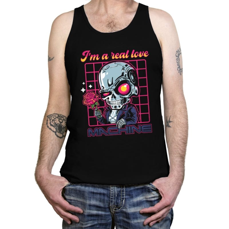 Love Machine - Tanktop Tanktop RIPT Apparel X-Small / Black