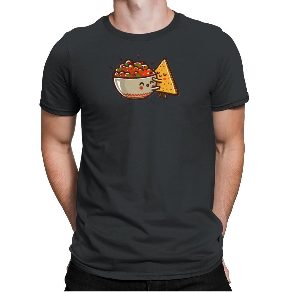 Love Restaurant Style - Mens Premium T-Shirts RIPT Apparel Small / Heavy Metal