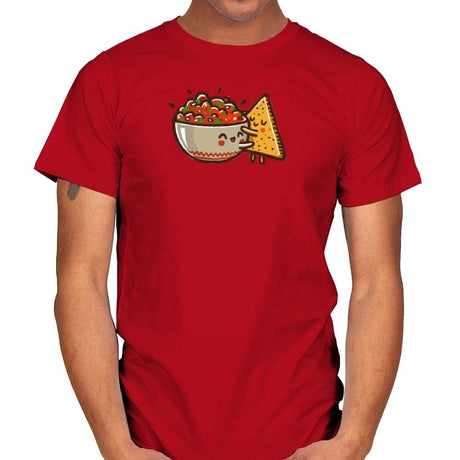 Love Restaurant Style - Mens T-Shirts RIPT Apparel Small / Red