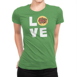Love Tacos - Womens Premium T-Shirts RIPT Apparel Small / Kelly