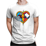 Love & Thunder - Mens Premium T-Shirts RIPT Apparel Small / White