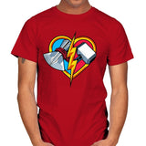 Love & Thunder - Mens T-Shirts RIPT Apparel Small / Red