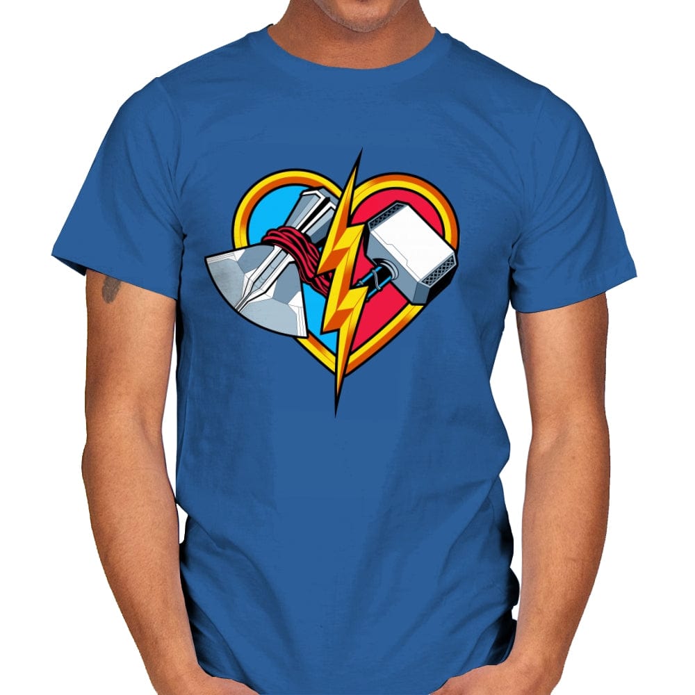 Love & Thunder - Mens T-Shirts RIPT Apparel Small / Royal