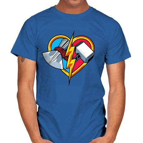 Love & Thunder - Mens T-Shirts RIPT Apparel Small / Royal