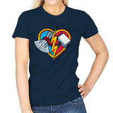 Love & Thunder - Womens T-Shirts RIPT Apparel Small / Navy