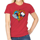 Love & Thunder - Womens T-Shirts RIPT Apparel Small / Red