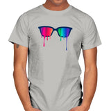 Love Wins - Pride - Mens T-Shirts RIPT Apparel Small / Ice Grey