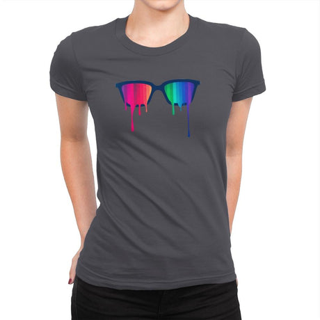 Love Wins - Pride - Womens Premium T-Shirts RIPT Apparel Small / Heavy Metal