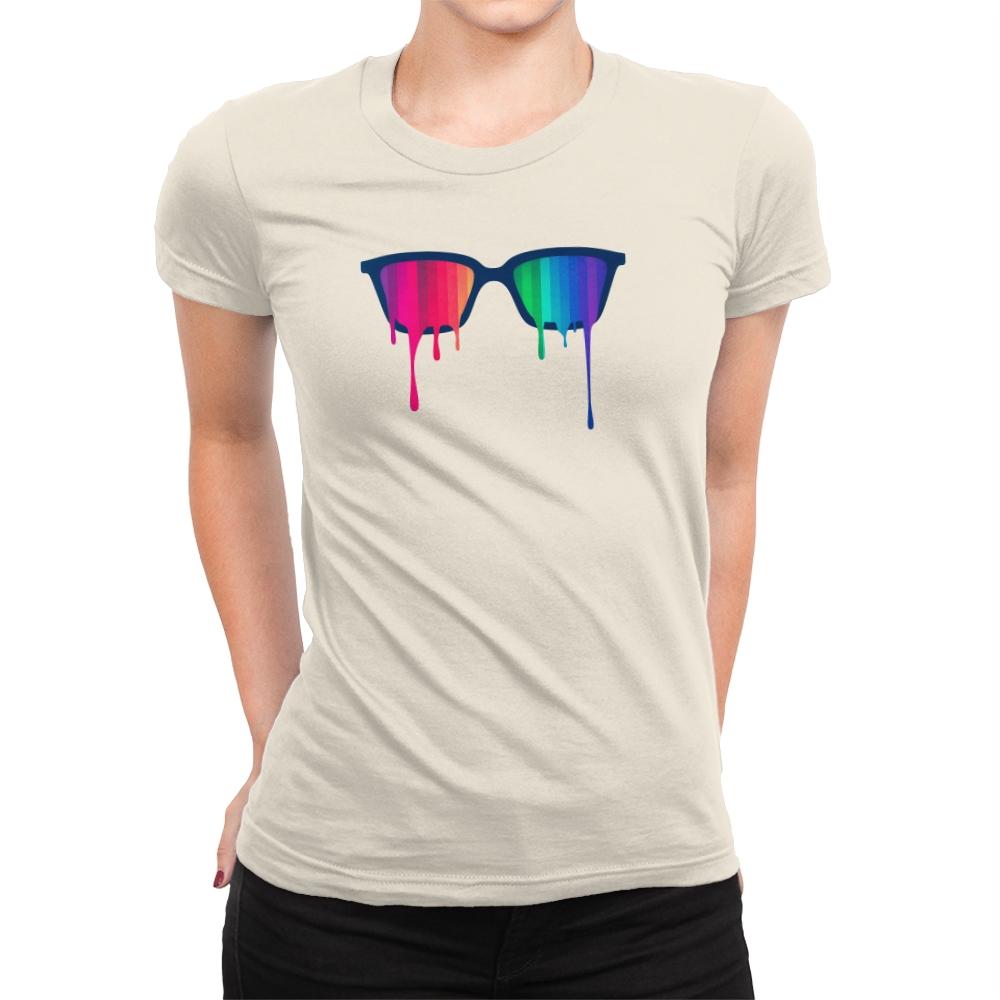 Love Wins - Pride - Womens Premium T-Shirts RIPT Apparel Small / Natural