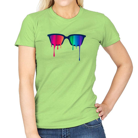 Love Wins - Pride - Womens T-Shirts RIPT Apparel Small / Mint Green