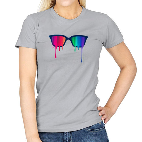 Love Wins - Pride - Womens T-Shirts RIPT Apparel Small / Sport Grey