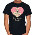 Love you to Death! - Mens T-Shirts RIPT Apparel Small / Black