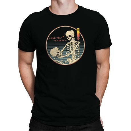 Love You To Pieces - Mens Premium T-Shirts RIPT Apparel Small / Black