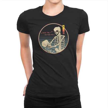 Love You To Pieces - Womens Premium T-Shirts RIPT Apparel Small / Black