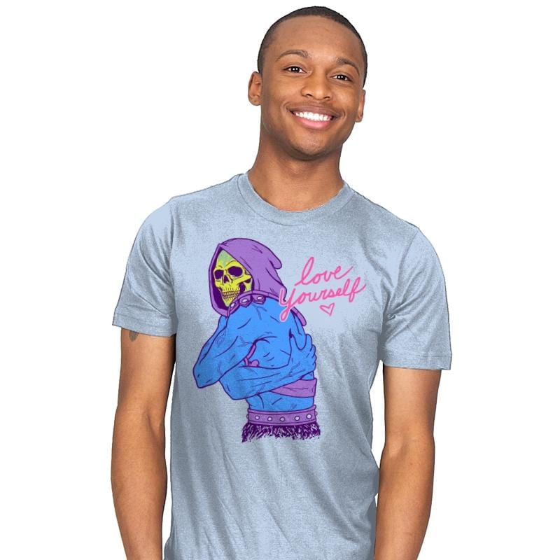 Love Yourself - Mens T-Shirts RIPT Apparel Small / Baby Blue