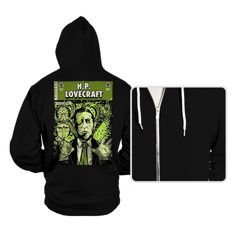 Lovecraft Comics - Hoodies Hoodies RIPT Apparel Small / Black