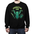 Lovecraftian Club - Crew Neck Sweatshirt Crew Neck Sweatshirt RIPT Apparel Small / Black